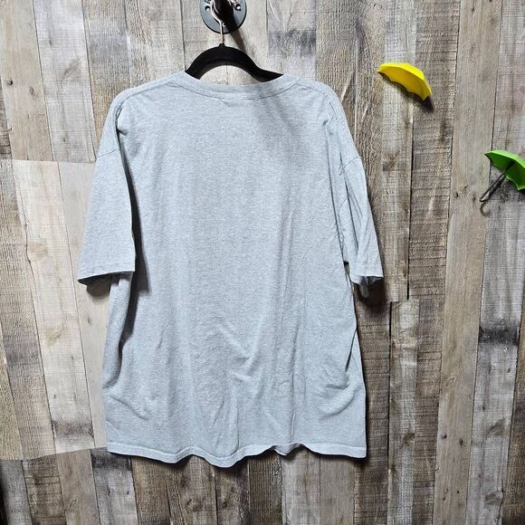 Anvil Vintage Y2K Grey Montana Horse Graphic Tee - Picture 3 of 4